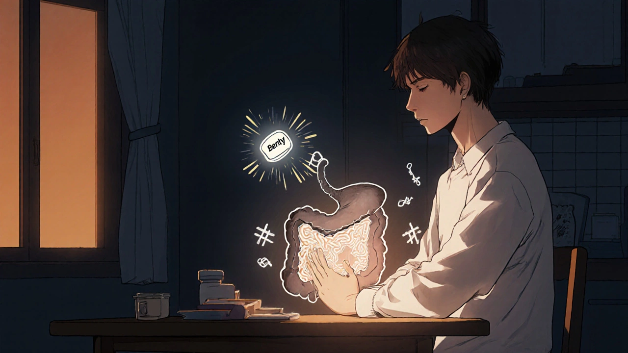 Bentyl (Dicyclomine) vs. Common Alternatives: A Detailed Comparison