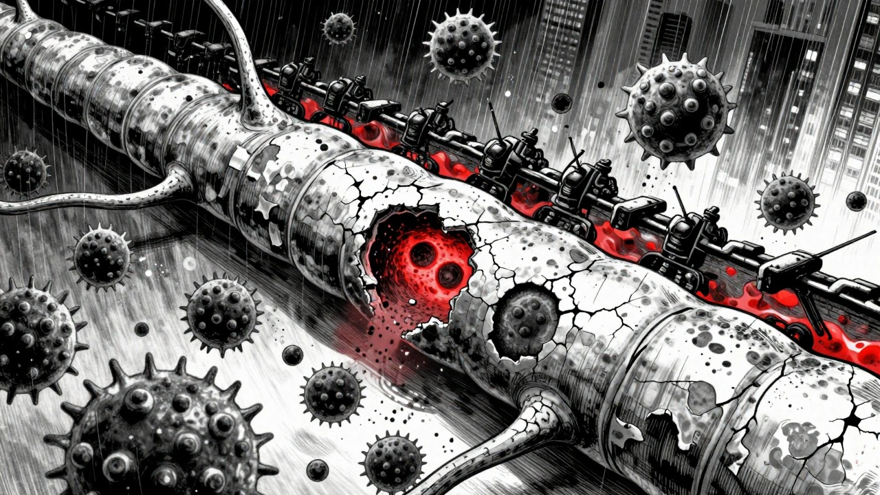 Multiple Sclerosis: How the Immune System Attacks the Nervous System