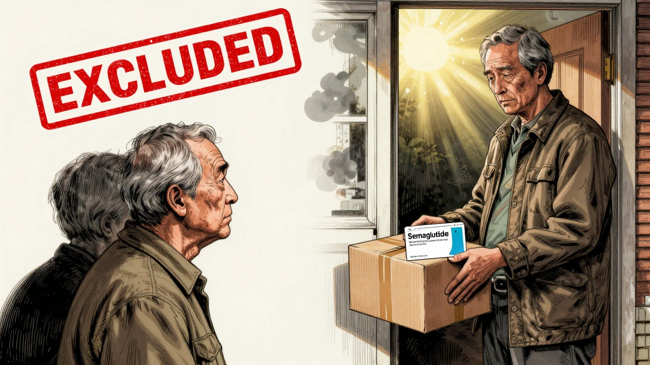 Retiree facing exclusion of weight loss drug vs. receiving covered generic at home